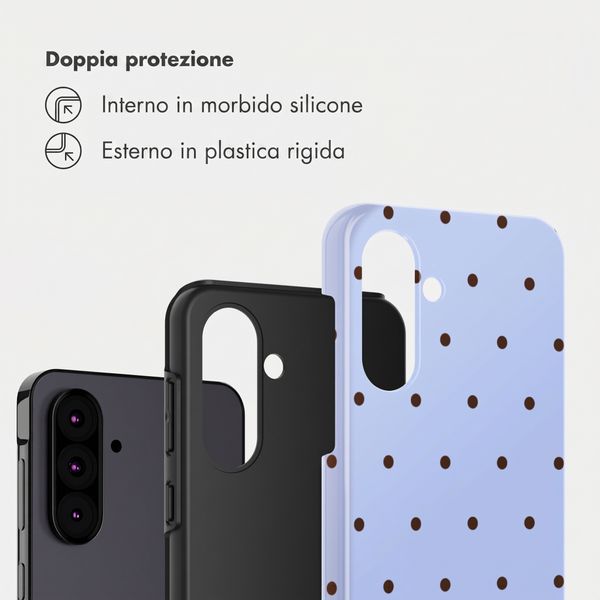 Selencia Cover Posteriore Vivid Samsung Galaxy A36 / A56 - Happy Dots Digital Sky