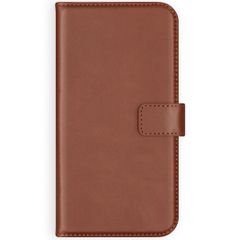 Selencia Cover a libro in vera pelle Apple iPhone 11 Pro Max - Marrone chiaro