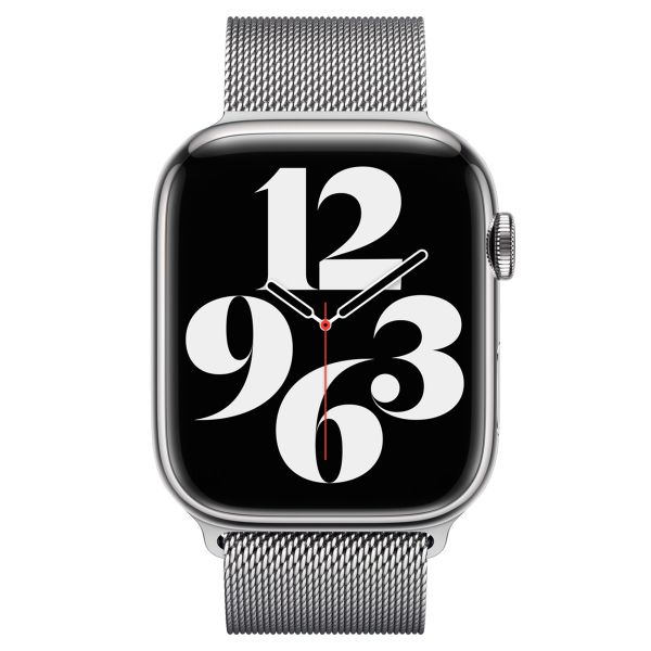 Apple Cinturino Milanese Loop Apple Watch | 44/45/46/49 mm - Argento