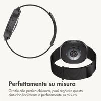 imoshion Cinturino milanese magnetico Samsung Galaxy Watch Ultra 2 (2026) / Ultra (2024/2025) - Nero