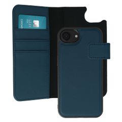 imoshion Cover a libro di lusso 2-in-1 rimovibile Apple iPhone 17e / 16e - Blu
