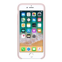 Apple Cover in Silicone Apple iPhone SE (2022 / 2020) / 8 / 7 - Pink Sand