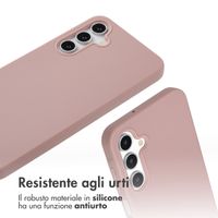 imoshion Cover in Silicone con Cordino Samsung Galaxy A16 - Sand Pink