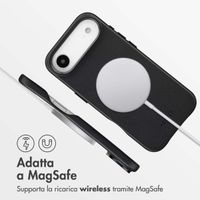 Accezz Cover in Pelle con MagSafe Apple iPhone Air - Onyx Black