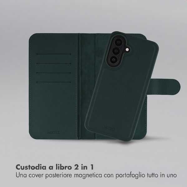 Accezz Cover a libro Edge rimovibile con MagSafe Samsung Galaxy A27 (5G) - Verde