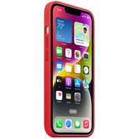 Apple Cover Posteriore in Silicone con MagSafe Apple iPhone 14 - Rosso