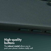 Accezz Cover in Pelle con MagSafe Apple iPhone 16 - Cedar Green