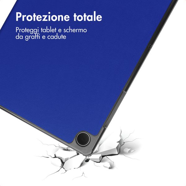 imoshion Cover a libro Trifold Samsung Galaxy Tab A11 Plus - Cobalt Blue