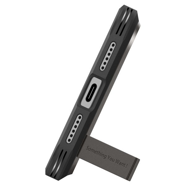 Spigen Cover Posteriore Corazzata Tough con MagSafe Apple iPhone 18 Pro Max / 17 Pro Max - Gunmetal