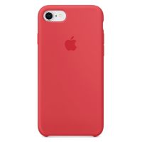 Apple Cover in Silicone Apple iPhone SE (2022 / 2020) / 8 / 7 - Red Raspberry