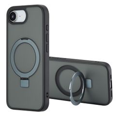 Accezz Cover con anello e supporto con MagSafe Apple iPhone 17e / 16e - Nero