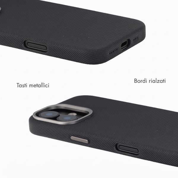 Accezz Cover Mesh con MagSafe Apple iPhone 17 - Nero