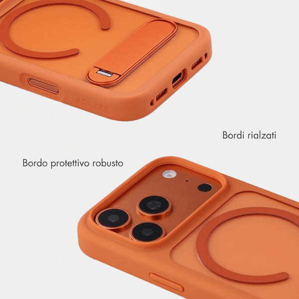 Accezz Cover Hold con MagSafe Apple iPhone 18 Pro Max / 17 Pro Max - Cosmic Orange