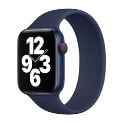 Apple Cinturino Solo Loop Apple Watch | 38/40/41/42 mm - Taglia 5 - Deep Navy