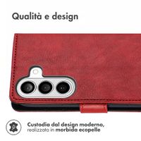 imoshion Cover a libro di Lusso Samsung Galaxy A27 (5G) - Bordeaux