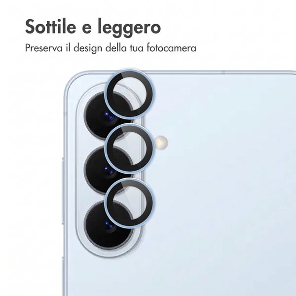 imoshion 2 Pack protezione lente fotocamera per Samsung Galaxy S26 / S26 Plus - Sky Blue