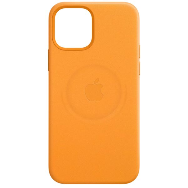 Apple Cover in Pelle MagSafe  iPhone 12 Mini  - California Poppy