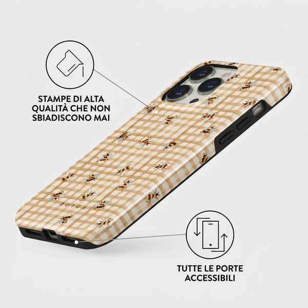 Burga Cover Posteriore Resistente con MagSafe Apple iPhone 13 Pro - Honeycomb