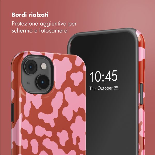 Selencia Cover posteriore Vivid con MagSafe Apple iPhone 14 - Moo’d Blush Pink
