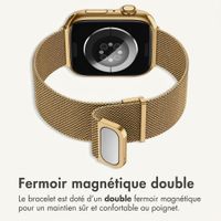 imoshion Milanees magnetisch bandje Apple Watch | 44/45/46/49 mm - Goud
