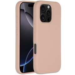 Accezz Cover in silicone liquido con MagSafe Apple iPhone 16 Pro - Rosa
