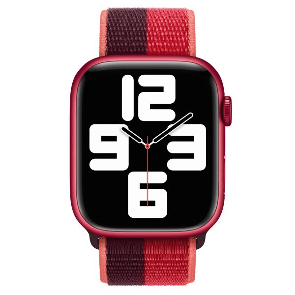 Apple Cinturino Sport Loop Apple Watch | 44/45/46/49 mm - Black / Red