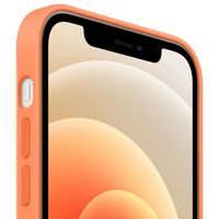 Apple Cover Posteriore in Silicone con MagSafe Apple iPhone 12 (Pro) - Kumquat