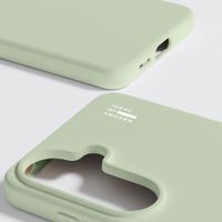iDeal of Sweden Cover in silicone con MagSafe Samsung Galaxy S26 - Sage Green