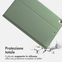 Accezz Cover Tablet Classica Apple iPad 6 (2018) 9.7 pollici / iPad 5 (2017) 9.7 pollici / Air 2 (2014)/Air 1 (2013) - Verde