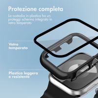 imoshion Cover rigida integrale lucida Apple Watch 1 / 2 / 3 - 42 mm - Nero