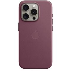 Apple Cover Posteriore FineWoven con MagSafe Apple iPhone 15 Pro - Mulberry