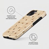 Burga Cover Posteriore Resistente con MagSafe Apple iPhone 14 - Honeycomb