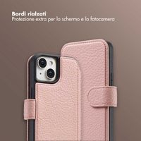 Selencia Cover Riva con MagSafe e cordino Apple iPhone 15 - Old Pink