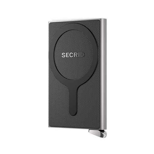 Secrid Cardprotector MagSafe Fluted - Porta carte - Silver