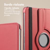 imoshion Cover Girevole a 360° Samsung Galaxy Tab A11 Plus - Rosso