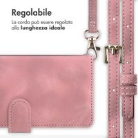 imoshion Cover a libro con Cordino Samsung Galaxy A25 (5G) - Rosa
