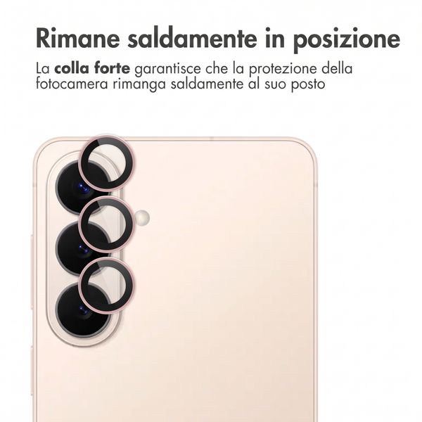 imoshion 2 Pack protezione lente fotocamera per Samsung Galaxy S26 / S26 Plus - Pink Gold