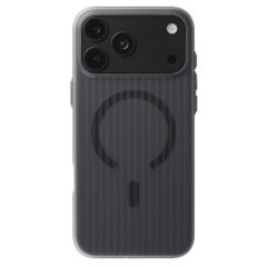 Accezz Cover Lite con MagSafe | Fluted | Apple iPhone 18 Pro / 17 Pro - Matte Black