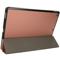 imoshion Cover a libro Trifold Apple iPad Pro 12.9 (2017) / Pro 12.9 (2015) - Oro rosa