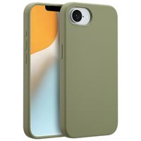Accezz Cover in silicone liquido con MagSafe Apple iPhone 17e / 16e - Cooper Green