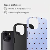 Selencia Cover Posteriore Vivid Apple iPhone 13 - Happy Dots Digital Sky