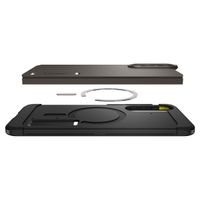Spigen Cover Posteriore Corazzata Tough con MagSafe Samsung Galaxy S25 Edge - Gunmetal