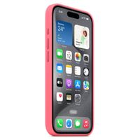 Apple Cover Posteriore in Silicone con MagSafe Apple iPhone 15 Pro - Rosa