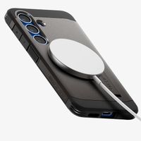 Spigen Cover Posteriore Corazzata Tough con MagSafe Samsung Galaxy S25 Plus - Gunmetal