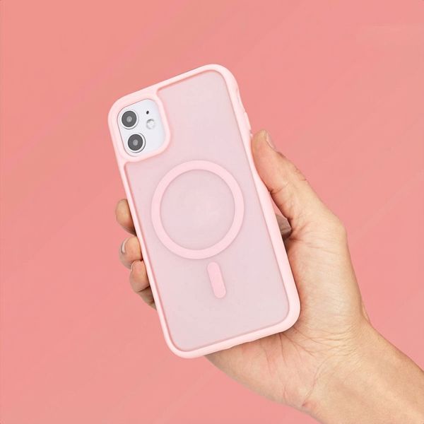 imoshion Cover posteriore Color Guard con MagSafe Apple iPhone 11 - Rosa chiaro