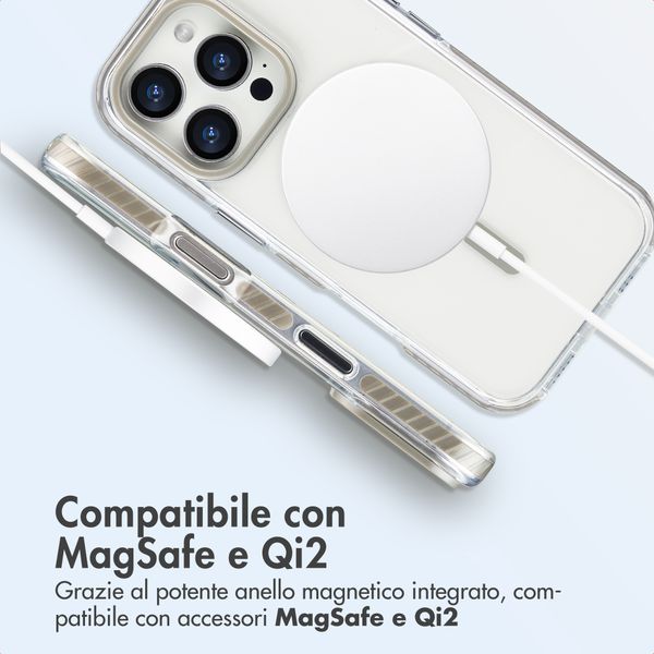 imoshion Cover Combat MagSafe Apple iPhone 16 Pro - Grigio