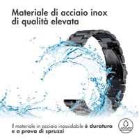 imoshion Cinturino in acciaio  - Attacco universale 20 mm - Nero
