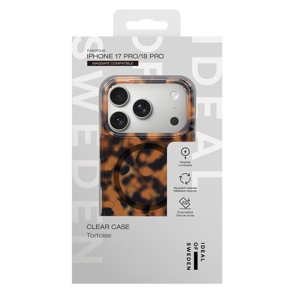iDeal of Sweden Cover Trasparente con MagSafe Apple iPhone 18 Pro / 17 Pro - Tortoise