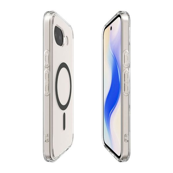 Spigen Cover Posteriore Ultra Ibrida con MagSafe Google Pixel 10a - Clear Graphite