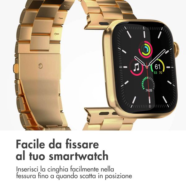 imoshion Cinturino in acciaio Apple Watch | 44/45/46/49 mm - Oro